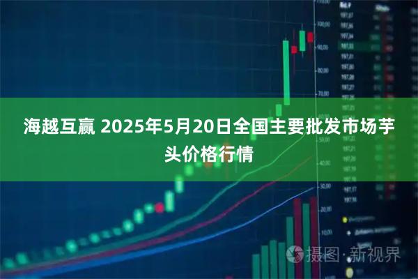 海越互赢 2025年5月20日全国主要批发市场芋头价格行情